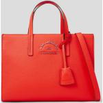 Dámské Luxusní kabelky Karl Lagerfeld v červené barvě z koženky s odnímatelným popruhem 