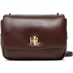Designer Luxusní kabelky Ralph Lauren Ralph v hnědé barvě z kůže 