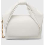 Dámské Luxusní kabelky Liu Jo v bílé barvě z polyesteru s odnímatelným popruhem 