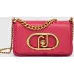 Dámské Luxusní kabelky Liu Jo v růžové barvě z polyuretanu 