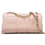 Dámské Designer Luxusní kabelky Moschino Love Moschino v růžové barvě ve slevě 