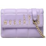 Dámské Designer Luxusní kabelky Moschino Love Moschino ve fialové barvě ve slevě 