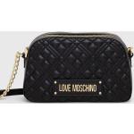 Dámské Designer Luxusní kabelky Moschino Love Moschino v černé barvě z polyuretanu 