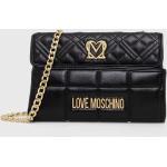 Dámské Designer Shopper Moschino Love Moschino v černé barvě prošívané z polyuretanu 