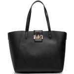 Dámské Designer Luxusní kabelky Michael Kors Karlie v černé barvě z kůže ve slevě 