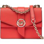 Dámské Designer Luxusní kabelky Michael Kors v červené barvě z kůže ve slevě 