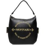 Dámské Kožené tašky Monnari v černé barvě z koženky veganské ve slevě 