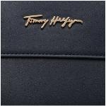 Dámské Luxusní kabelky Tommy Hilfiger v modré barvě z koženky veganské 