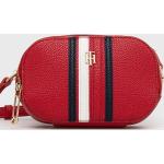 Dámské Luxusní kabelky Tommy Hilfiger v červené barvě z polyuretanu - Black Friday slevy 