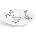 Hluboké talíře vícebarevné v moderním stylu z porcelánu k Valentýnu s průměrem 21 cm 