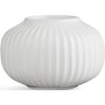 Svícny v bílé barvě v elegantním stylu z keramiky o velikosti 9 cm 