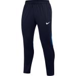 Pánské Fitness kalhoty Nike Academy v modré barvě z polyesteru ve velikosti L ve slevě 