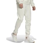 Pánské Tepláky adidas v bílé barvě z fleecu ve velikosti XXL plus size 