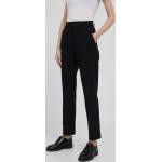 Dámské Designer Legíny Calvin Klein v černé barvě z bavlny ve velikosti 10 XL s vysokým pasem 