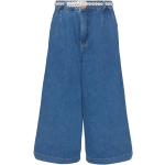 Dámské Culottes kalhoty Liu Jo v modré barvě ve velikosti Oversize ve slevě 