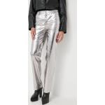 Dámské Legíny Guess ve stříbrné barvě z polyesteru ve velikosti M s vysokým pasem 