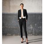 Dámské Elegantní kalhoty Karl Lagerfeld v černé barvě v elegantním stylu ve velikosti 10 XL 
