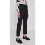 Kalhoty MAX&Co. DORIA dámské, černá barva, jednoduché, medium waist