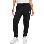 Dámské Běžecké kalhoty Nike Sportswear v černé barvě z fleecu 
