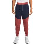 Pánské Tepláky Nike Sportswear v červené barvě z fleecu ve velikosti XXL ve slevě plus size 
