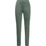Dámské Outdoorové kalhoty Jack Wolfskin ve světle zelené barvě v elegantním stylu z polyesteru Bluesign udržitelná móda 