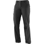 Dámské Outdoorové kalhoty Salomon v černé barvě z nylonu ve velikosti 10 XL 