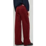 Dámské Legíny Pepe Jeans v bordeaux červené z bavlny ve velikosti 8 XL šířka 28 délka 30 