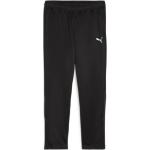 Dámské Fitness kalhoty Puma teamGOAL v černé barvě z bavlny ve velikosti S 