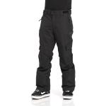 Pánské Golfové kalhoty Rehall Nepromokavé v černé barvě z polyesteru ve velikosti XXL plus size 