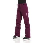 Dámské Lyžařské kalhoty Rehall Nepromokavé v tmavě fialové barvě z polyesteru ve velikosti S 
