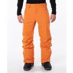 Pánské Lyžařské kalhoty Rip Curl v oranžové barvě 