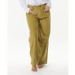 Dámské Elegantní kalhoty Rip Curl v khaki barvě ve velikosti L 