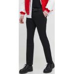 Pánská BIO  Jarní a podzimní móda Tommy Hilfiger v černé barvě z bavlny šířka 33 délka 34 