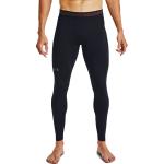 Pánské Běžecké kalhoty Under Armour Rush v černé barvě z kůže ve velikosti XXL ve slevě plus size 