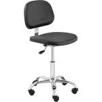 Kancelářská židle – 120 kg – Černá – výška nastavitelná v rozmezí 450 - 585 mm