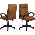 Kancelářské židle Actona Company v hnědé barvě ve slevě 