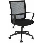 Kancelářské židle v černé barvě v elegantním stylu čalouněné 