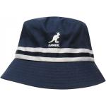Pánské Bucket klobouky Kangol v námořnicky modré barvě s pruhovaným vzorem ve slevě na léto 