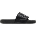 Pánské Kožené pantofle Kappa v černé barvě z koženky ve velikosti 44 veganské 