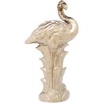 KARE DESIGN Dekorativní figurka Flamingo Front – zlatá