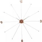 Nástěnné hodiny KARE DESIGN v pudrové barvě v elegantním stylu z kovu ve slevě 