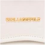 Dámské Luxusní kabelky Karl Lagerfeld v bílé barvě z kůže 