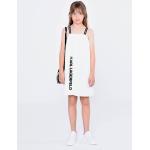 Dětské šaty Karl Lagerfeld v bílé barvě ze syntetiky ve slevě 