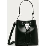 Dámské Kožené kabelky Karl Lagerfeld v černé barvě z kůže 
