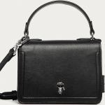 Dámské Kožené kabelky Karl Lagerfeld v černé barvě z kůže ve slevě 