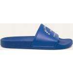 Pantofle na podpatku Karl Lagerfeld v modré barvě z gumy ve velikosti 40 ve slevě na léto 