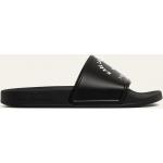 Dámské Pantofle na podpatku Karl Lagerfeld v černé barvě z gumy ve velikosti 38 ve slevě 