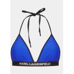 Dámské Bikiny Karl Lagerfeld v modré barvě ze syntetiky ve velikosti XS ve slevě 