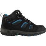 Karrimor Mount Mid Top Childrens Waterproof Walking Boots Black/Blue C12 (30.5)