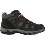 Karrimor Mount Mid Top Childrens Waterproof Walking Boots Grey/Coral C13 (31.5)
